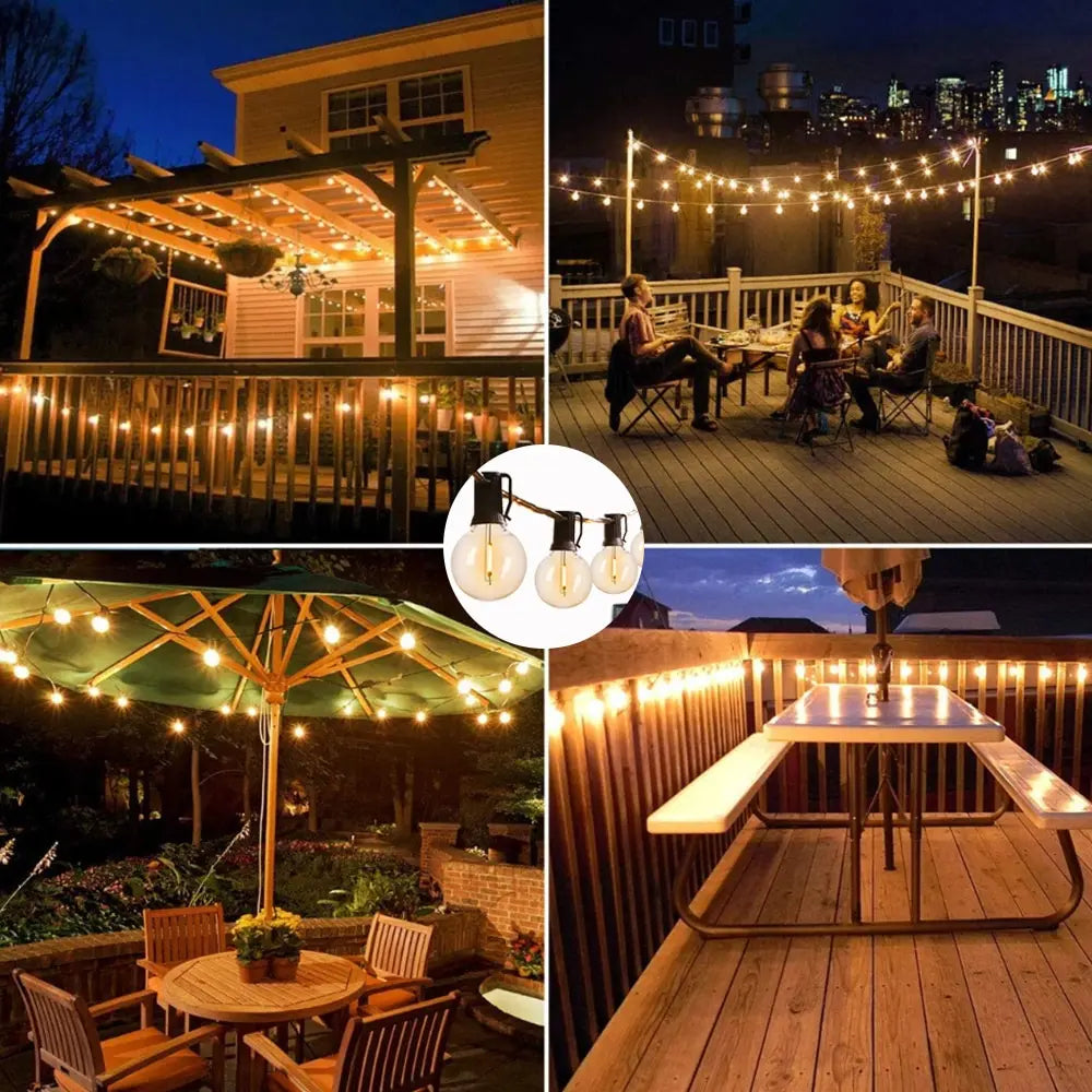 LED Solar String Lights Deluxe - Garden Fairy Lights