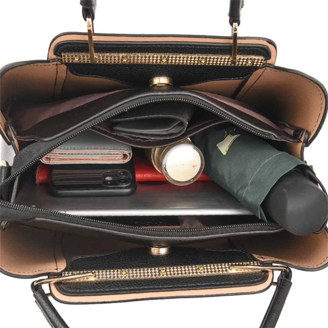 LuxeTote - Stylish PU Leather Tote Bag