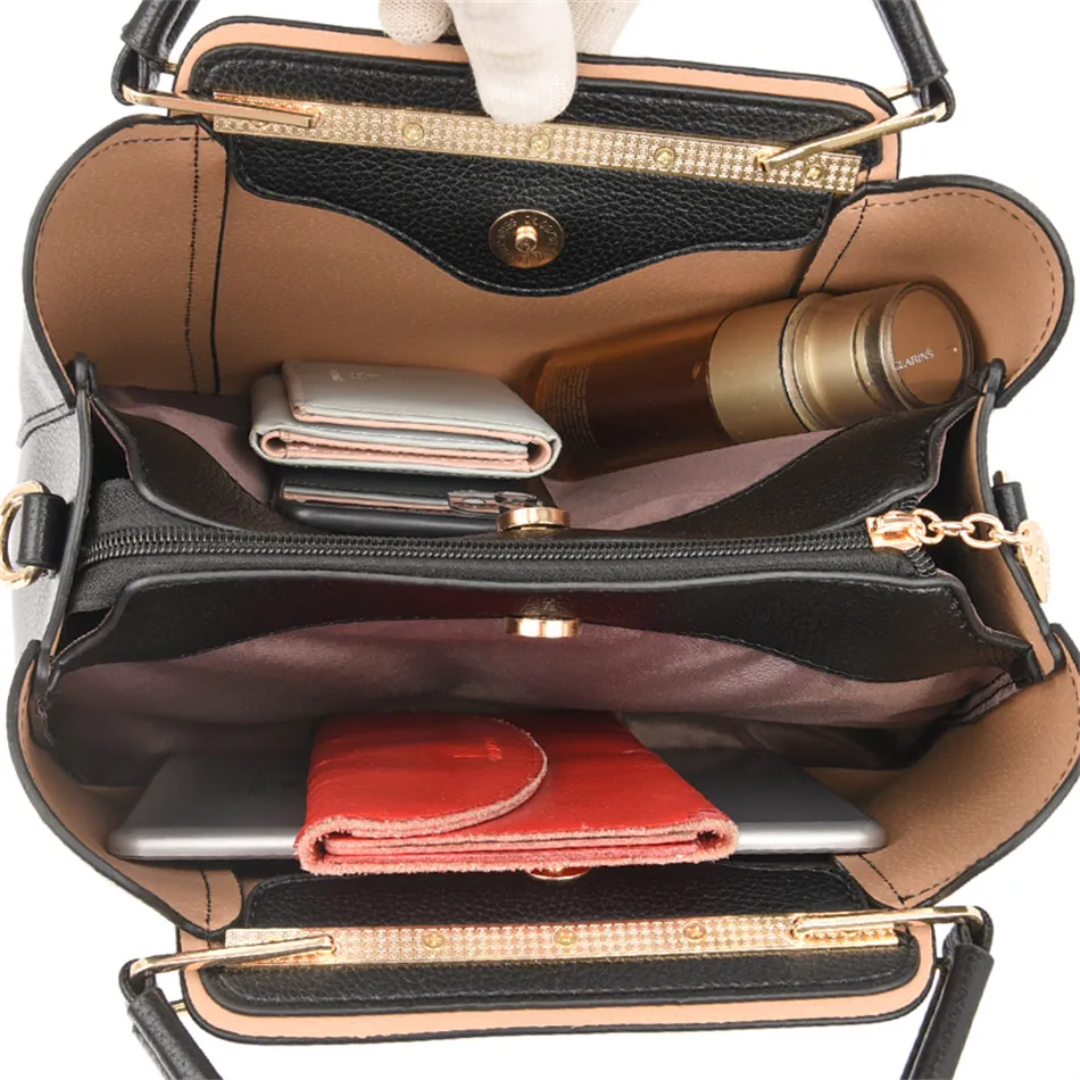 LuxeTote - Stylish PU Leather Tote Bag