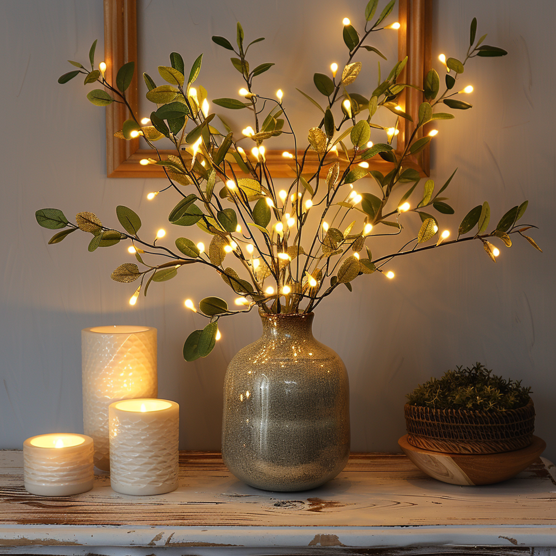 LumiVista Branch Fairy Lights - 70cm Decor