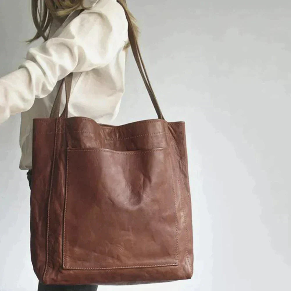 Louna Bag - Elegant Leather Tote for Women