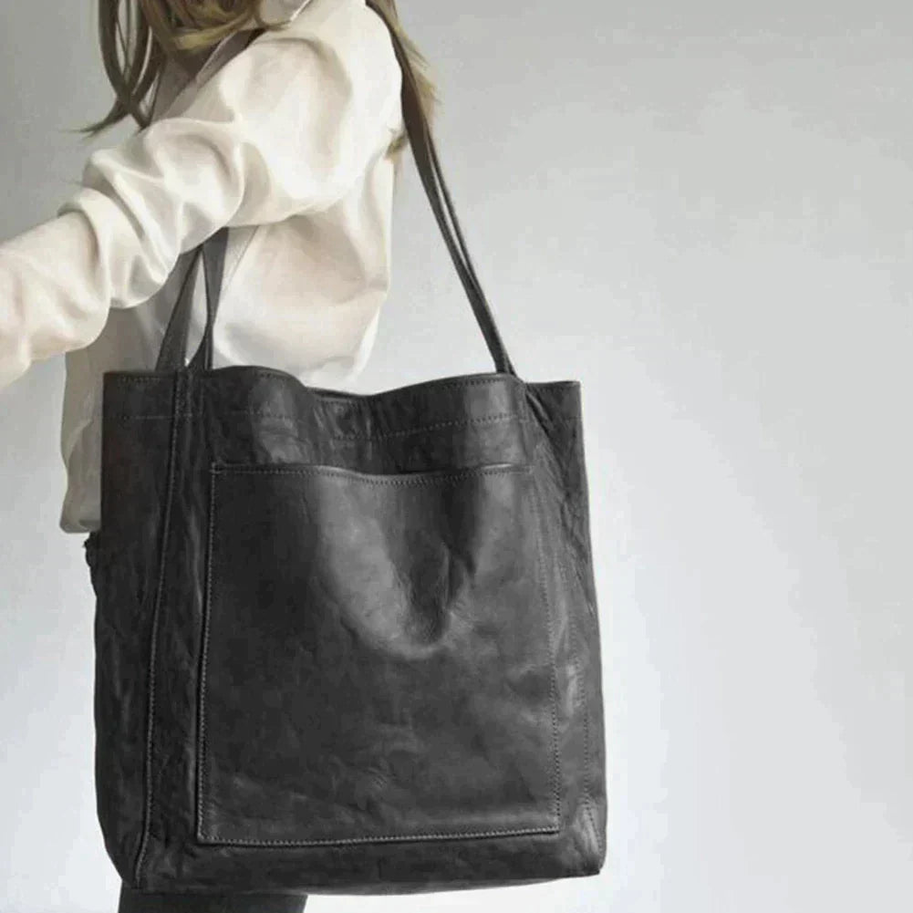 Louna Bag - Elegant Leather Tote for Women