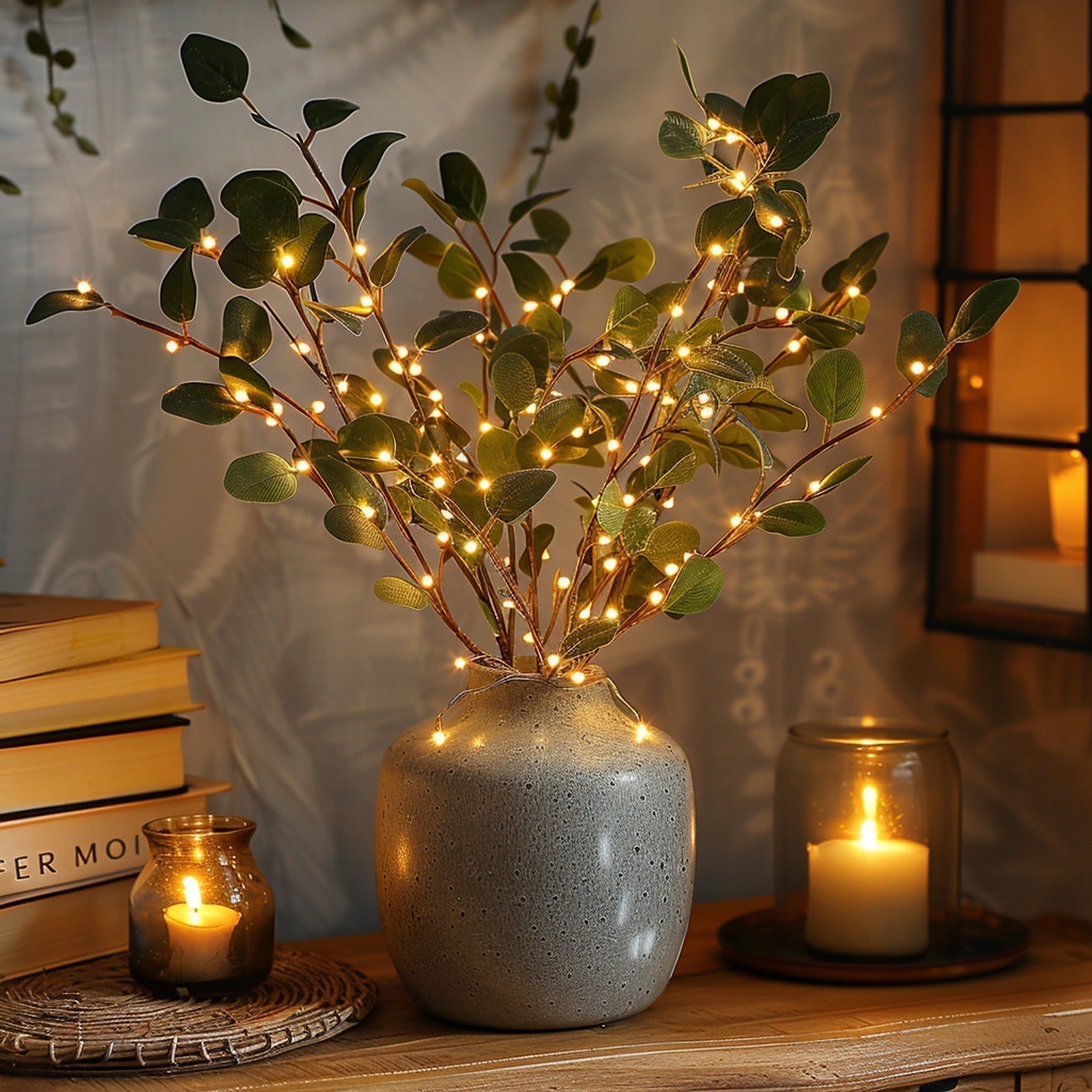LumiVista Branch Fairy Lights - 70cm Decor