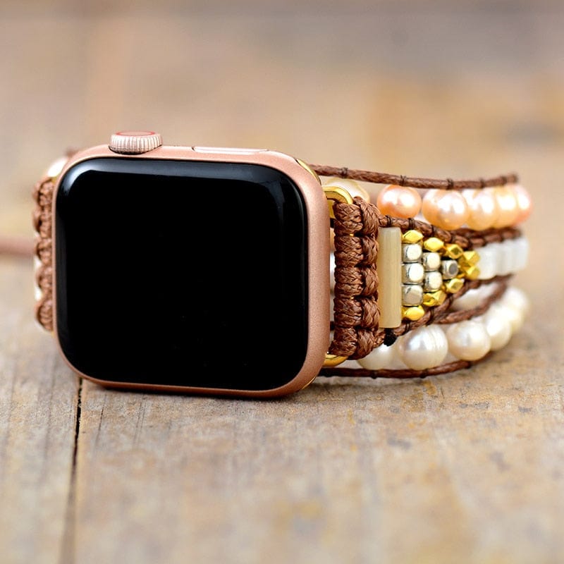 Elvianne - Freshwater Pearl Apple Watch Band