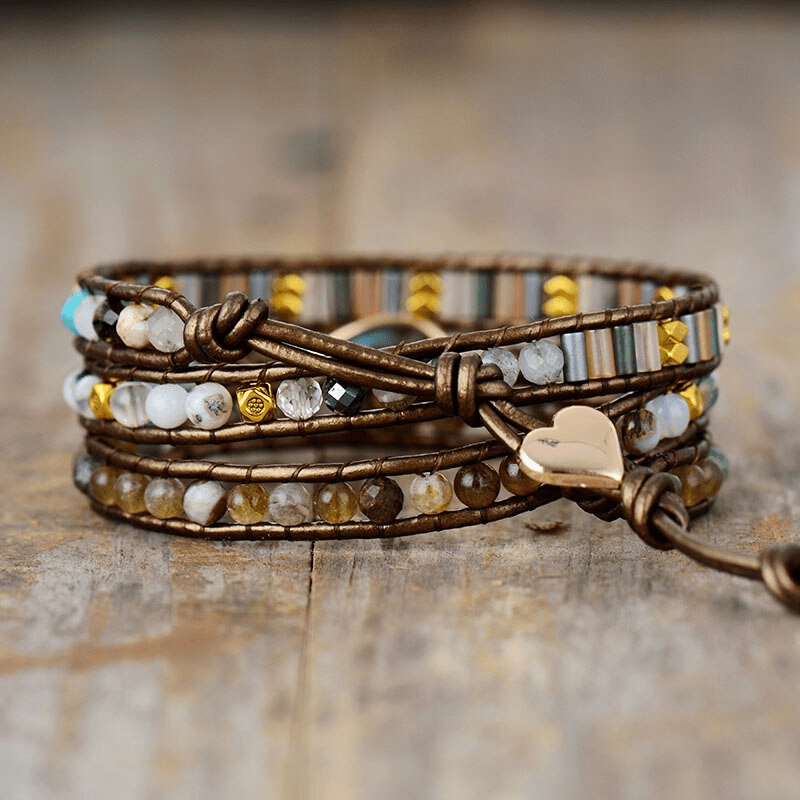 Sylvana - Labradorite Spiritual Wrap Bracelet