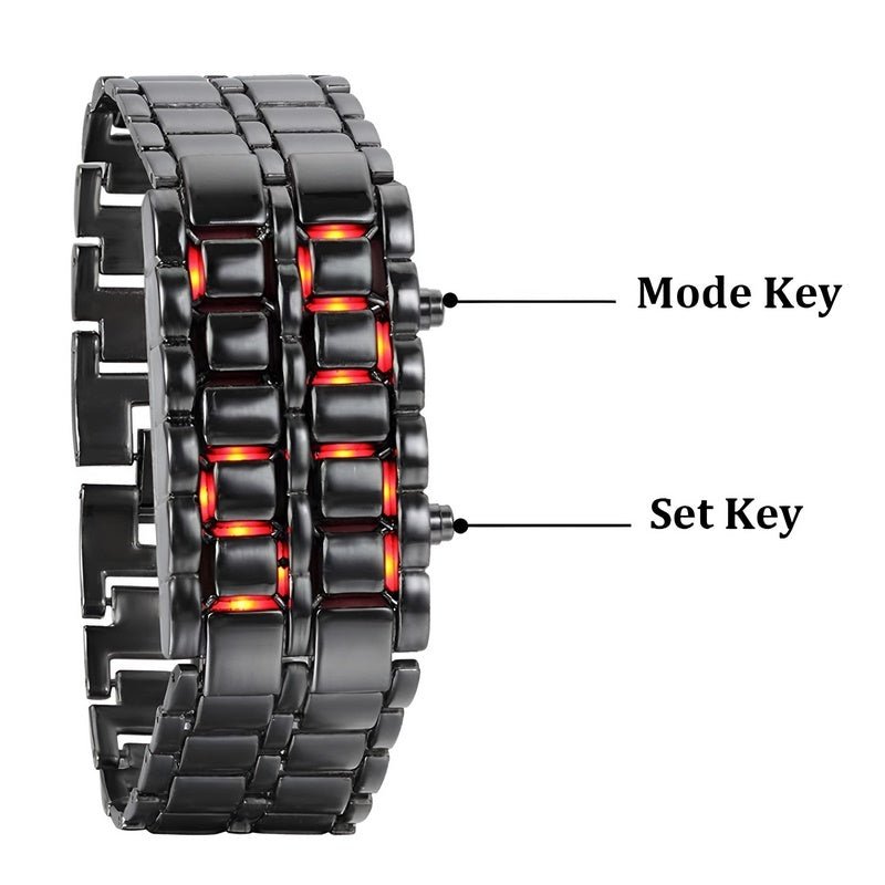 Lava Watch - LED Digital Wrist Watch