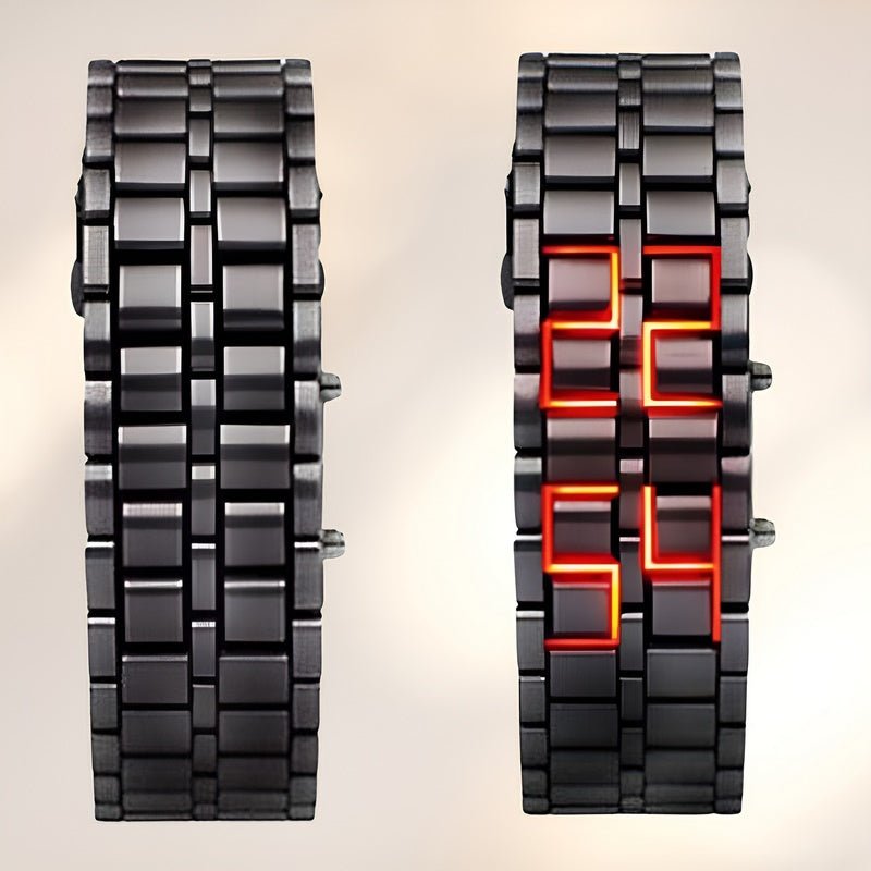 Lava Watch - LED Digital Wrist Watch