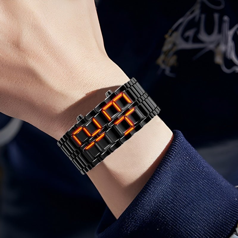 Lava Watch - Trendy LED Digital Wrist Watch with Unique Design