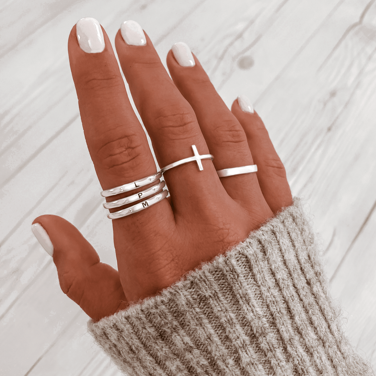 Nadine Ring - Timeless Sterling Silver Statement Band