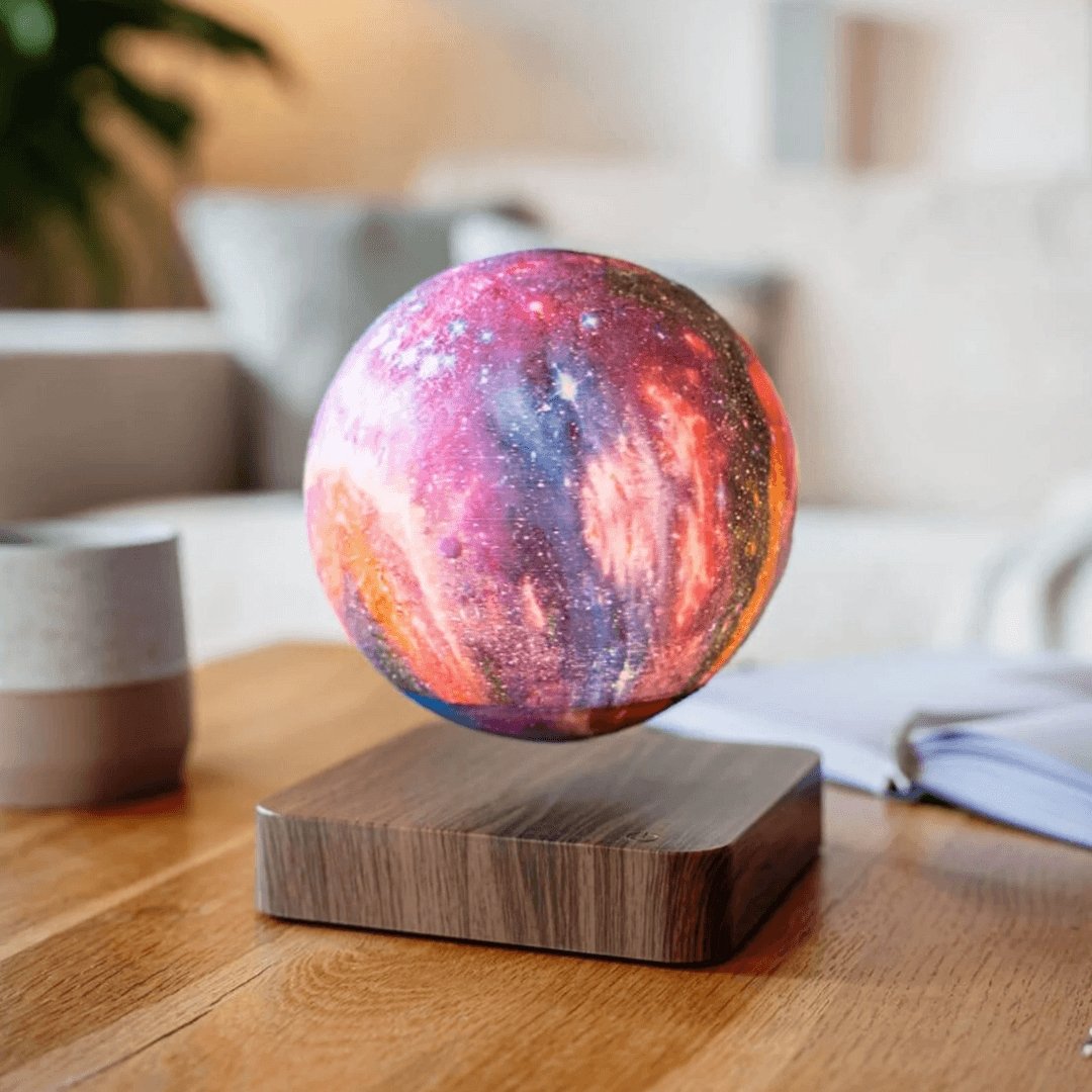 Floating Moon Lamp - Levitating 16-Color LED Light