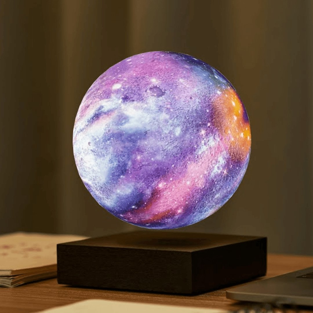 Floating Moon Lamp - Levitating 16-Color LED Light