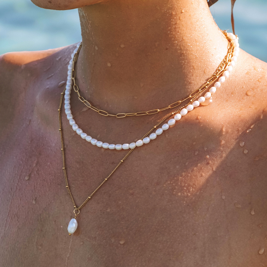 Lina - Paperclip Choker Necklace for Women