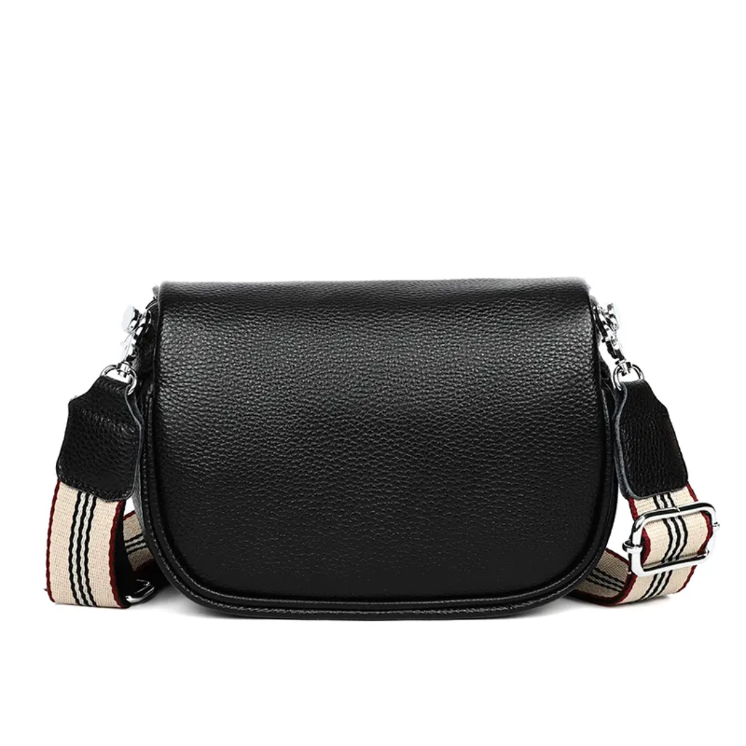 Lucy - Compact Leather Saddle Bag