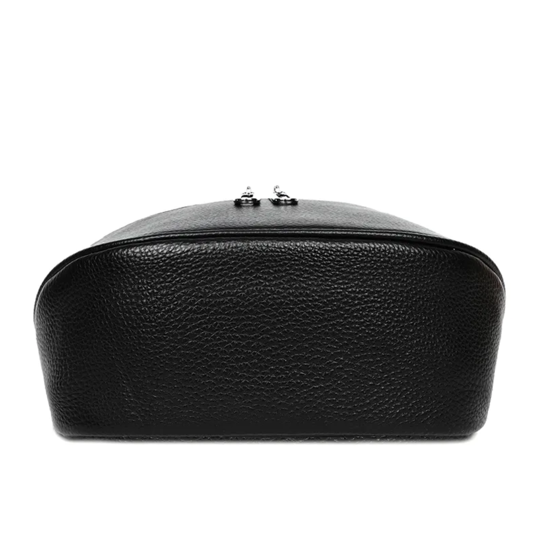 Lucy - Compact Leather Saddle Bag