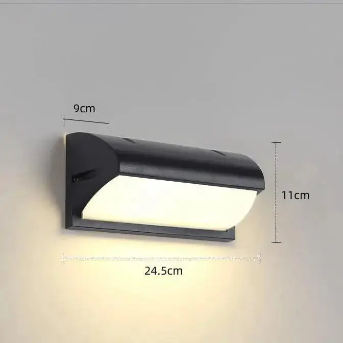 Linea Outdoor Wall Light - Waterproof Motion Sensor