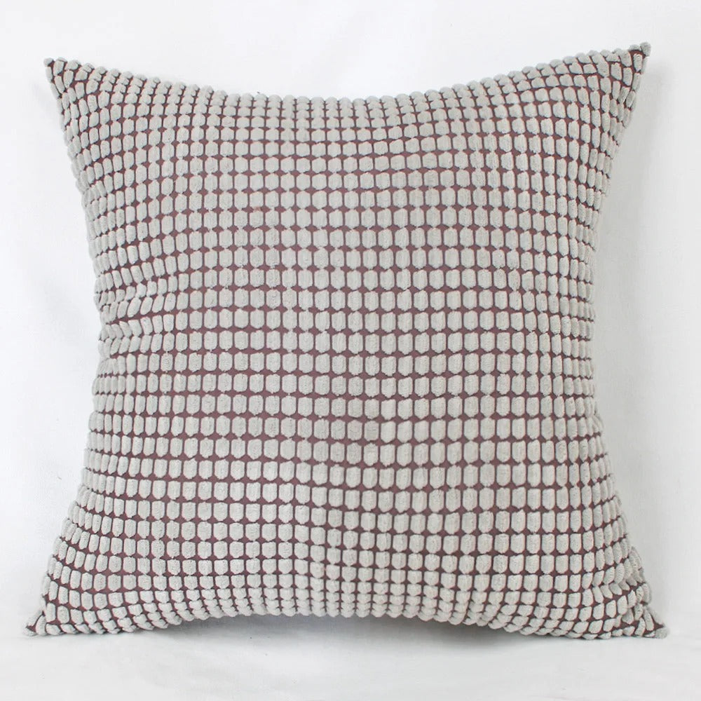 PlushHome Cushion Cover - Soft Plush Textured