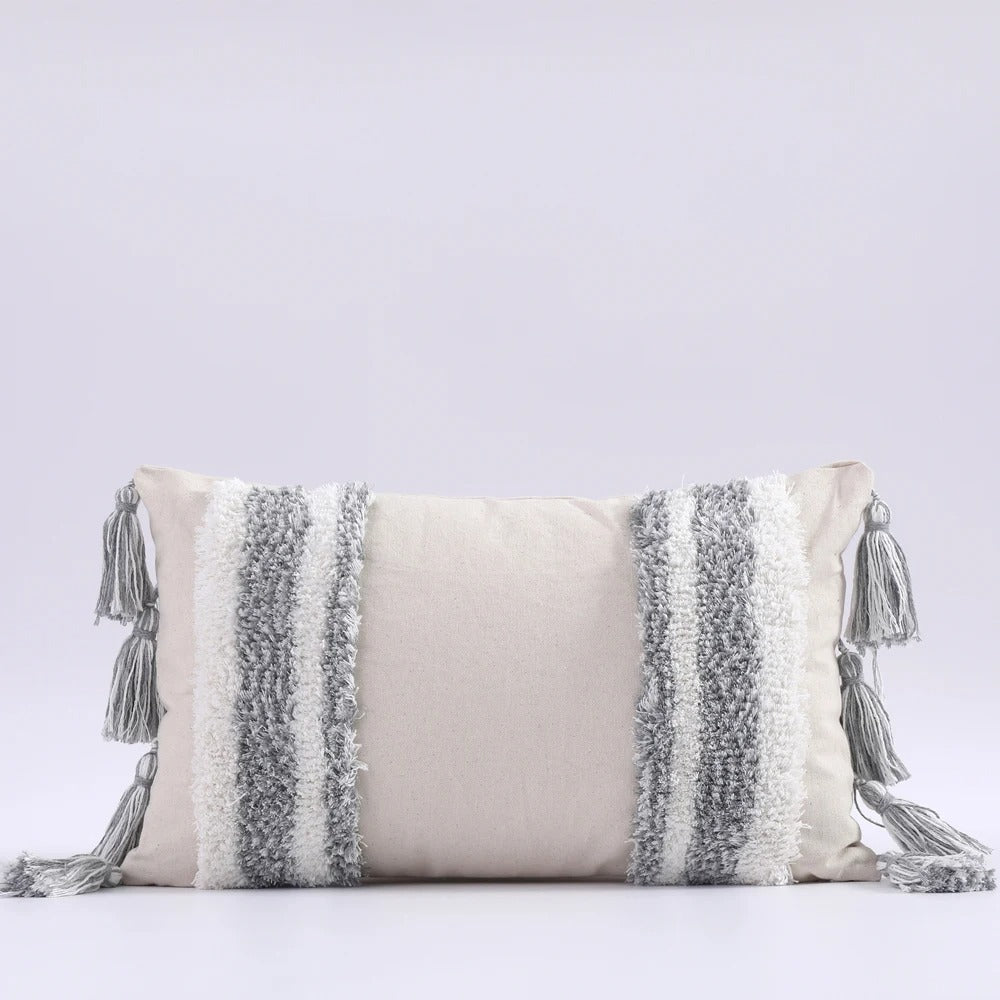 Boho Tufted Cushion Cover - Moroccan Boho Tufted