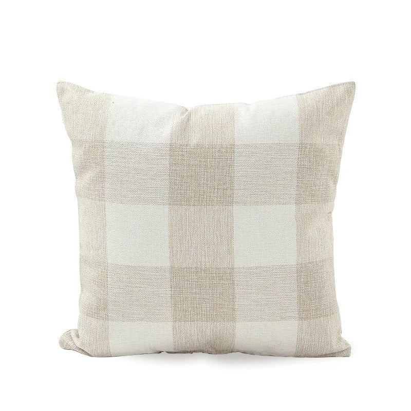 Harmony Check Cushion Cover - Timeless Diamond Check
