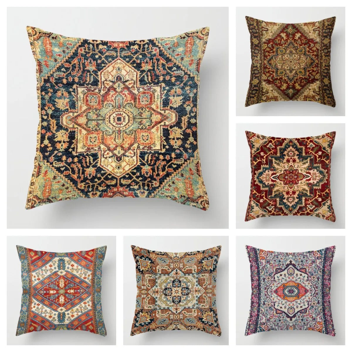 Moroccan Cushion Cover - Luxe Decorative Pillow