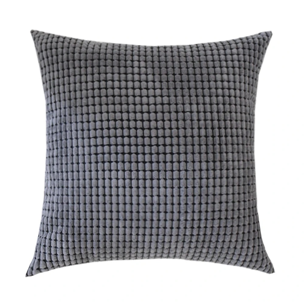 PlushHome Cushion Cover - Soft Plush Textured
