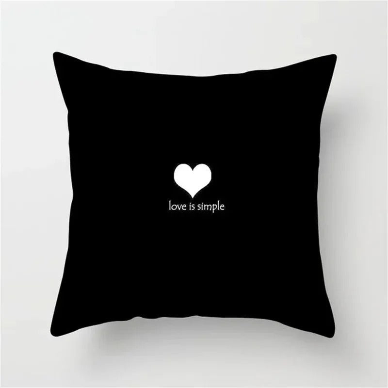 Geometric Cushion Cover - Modern Decorative Pillow