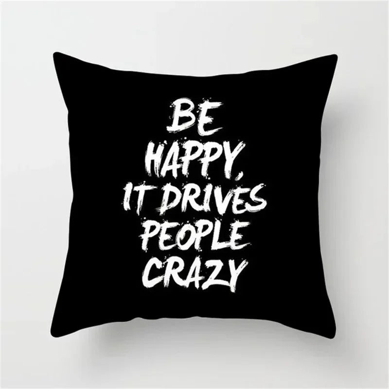 Geometric Cushion Cover - Modern Decorative Pillow
