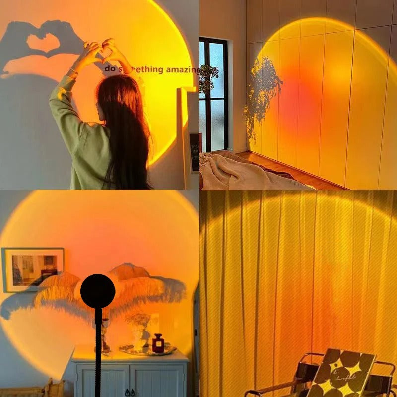 Sunset Projector Lamp - LED Mood & Photo Light