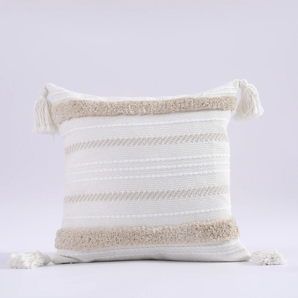Boho Tufted Cushion Cover - Moroccan Boho Tufted