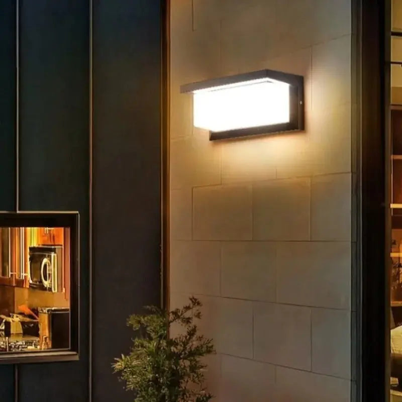 Linea Outdoor Wall Light - Waterproof Motion Sensor