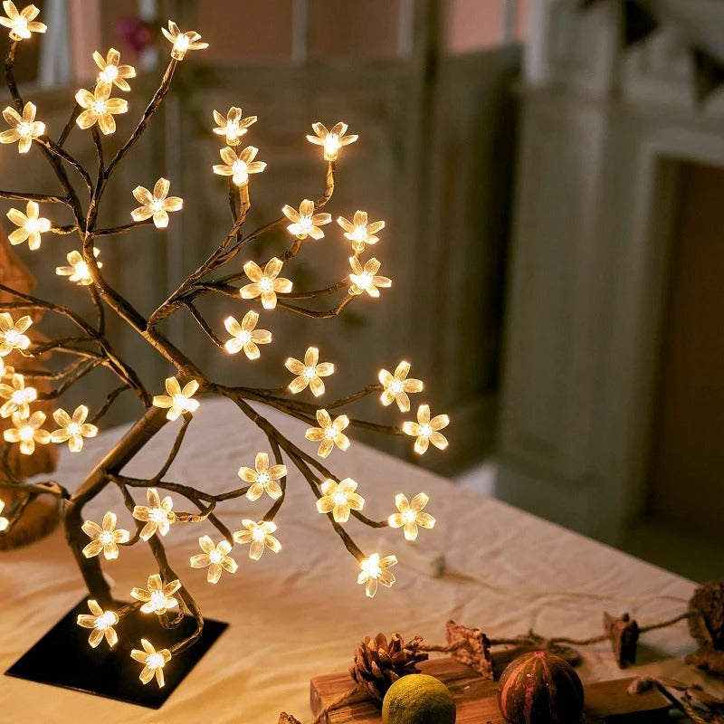 Cherry Blossom LED Table Lamp - Enchanting Mood Light