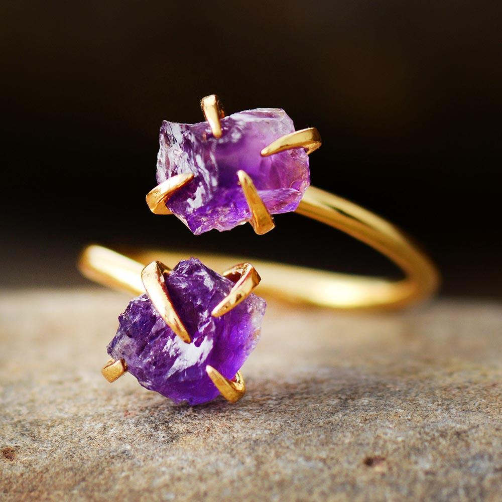 RawStone Ring - Adjustable Raw Gemstone Ring