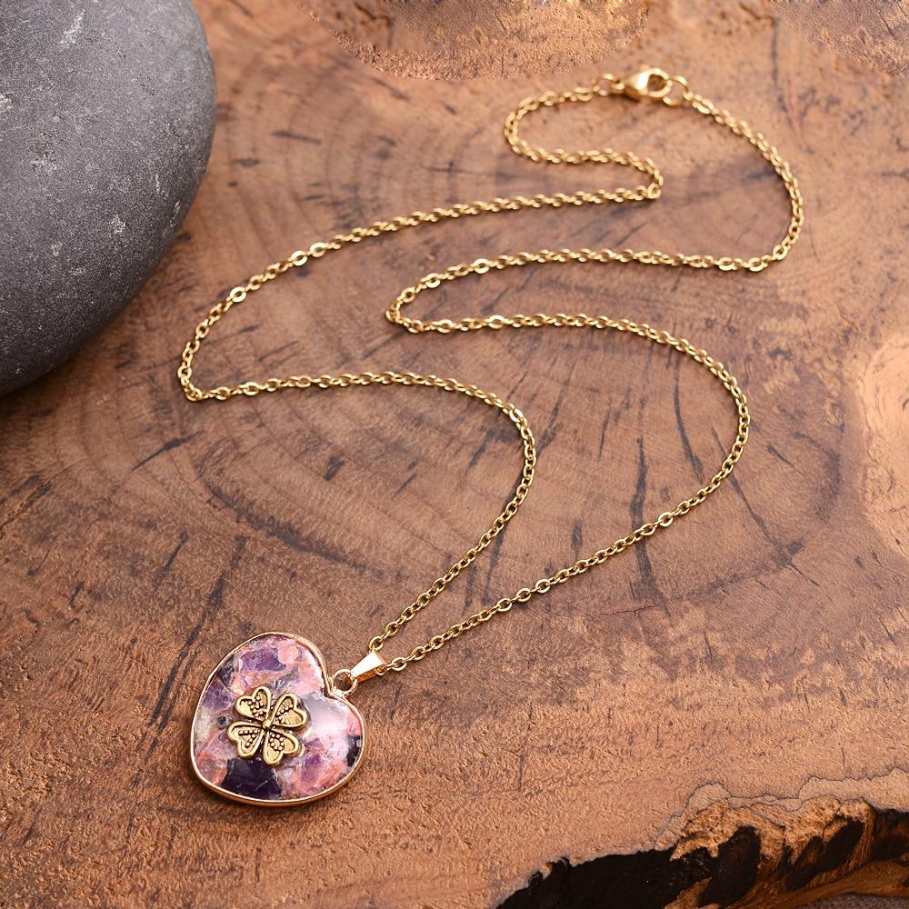 LuckyStone Four-Leaf Clover Necklace