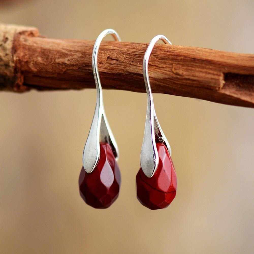 Serenella Gemstone Drop Earrings