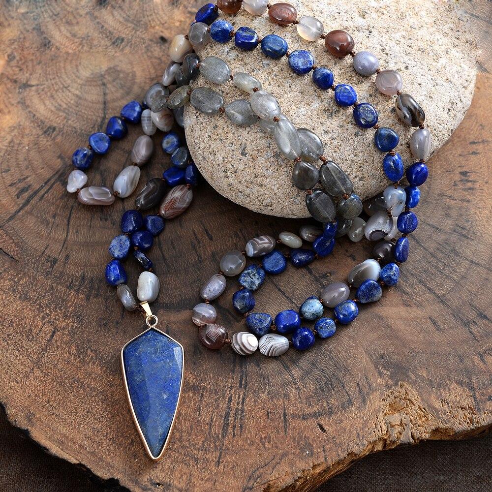 Aurealis Mala Gemstone Necklace