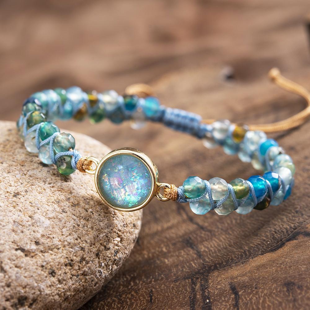 Liora Blue Opal Bracelet