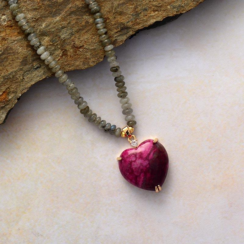 Nova - Heart Bead Necklace