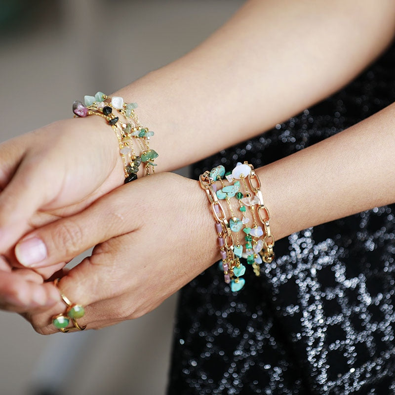 Isabelle Turquoise & Opal Bracelet