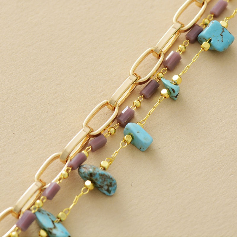 Isabelle Turquoise & Opal Bracelet