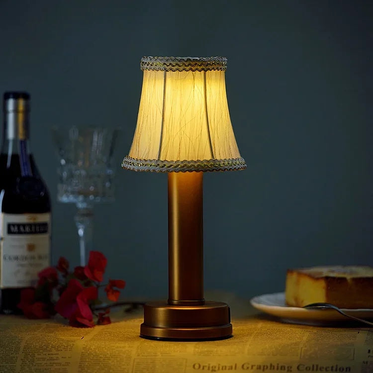 CozyGlimmer Cordless Dimmable Table Lamp