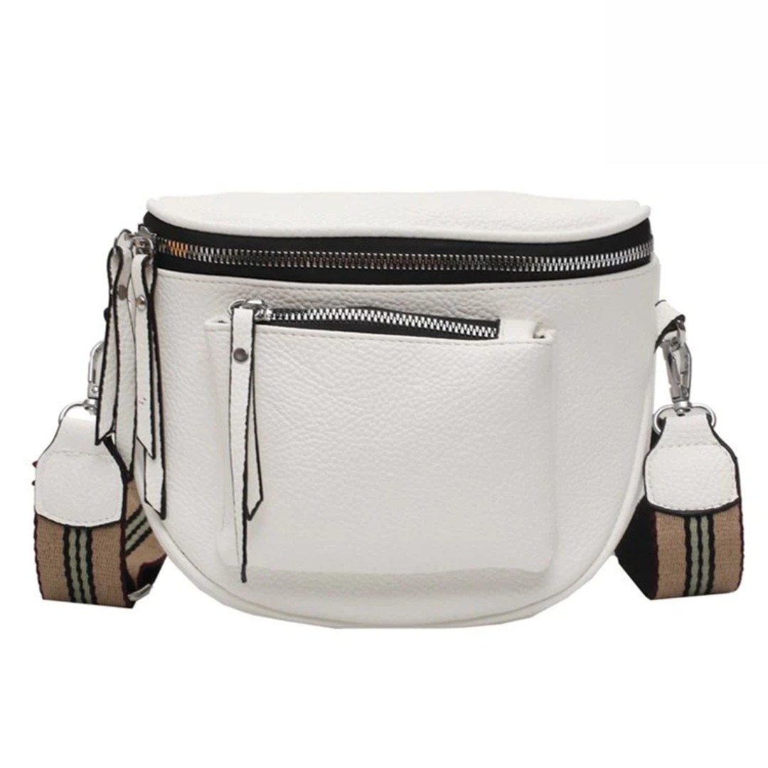 ClassicElegance Crossbody Bag - Timeless Leather Design for Everyday Style