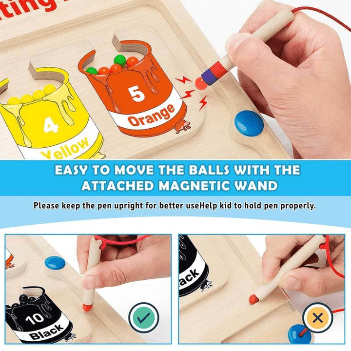 MagneticMaze Game - Educational Maze Toy