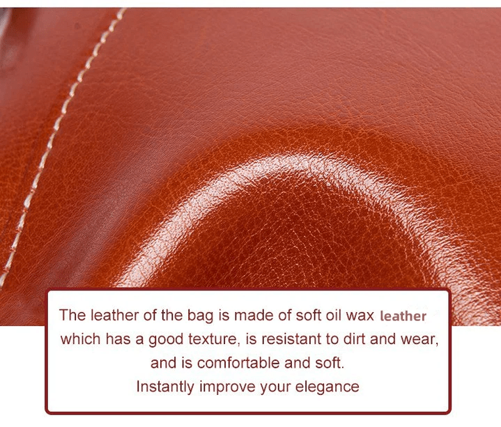 LeatherVibe - Leather Crossbody Bag for Women
