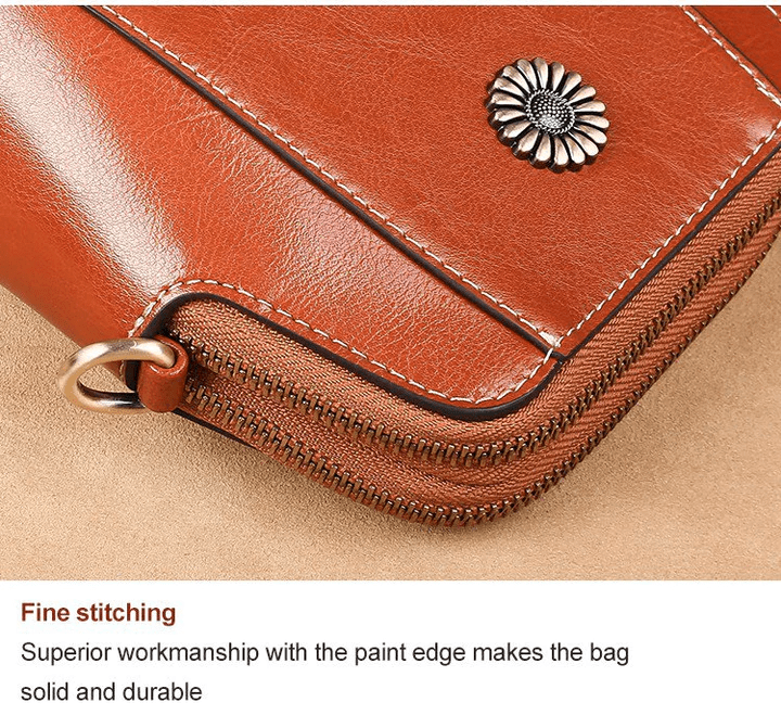 LeatherVibe - Leather Crossbody Bag for Women