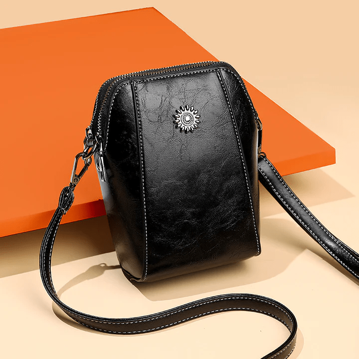 LeatherVibe - Leather Crossbody Bag for Women