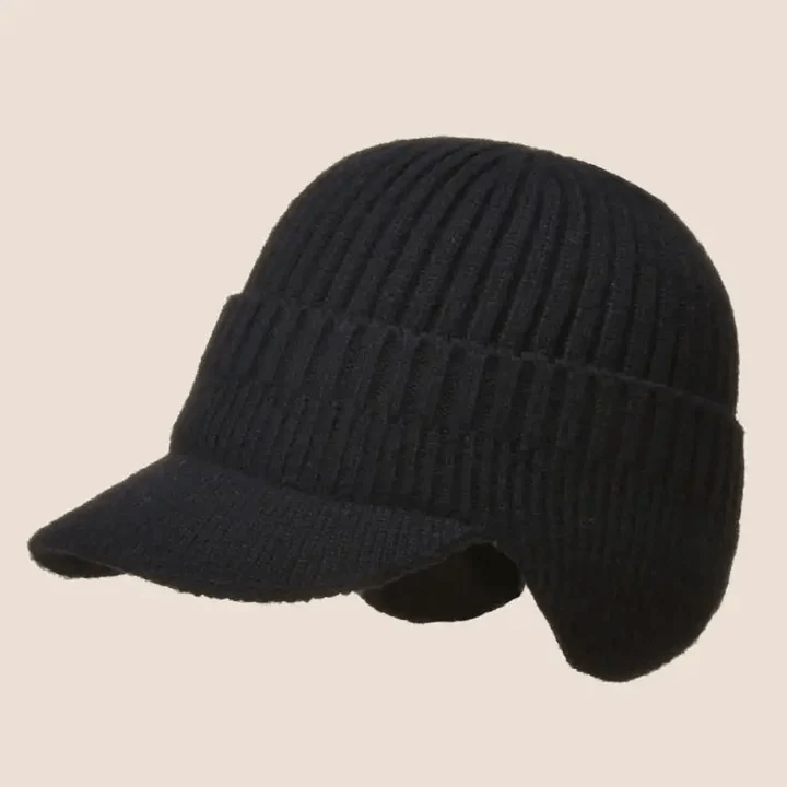 SmartKnit Beanie - Insulated Knit Hat with Ear Warmers