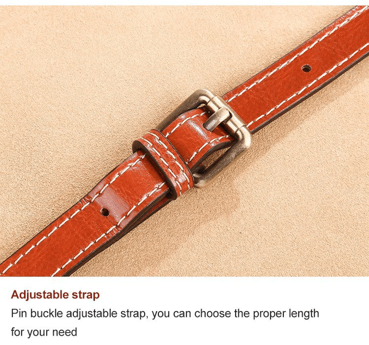 LeatherVibe - Leather Crossbody Bag for Women