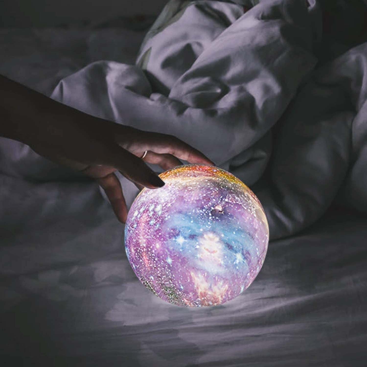 Moonbright Star Lamp - Rechargeable Touch Night Light