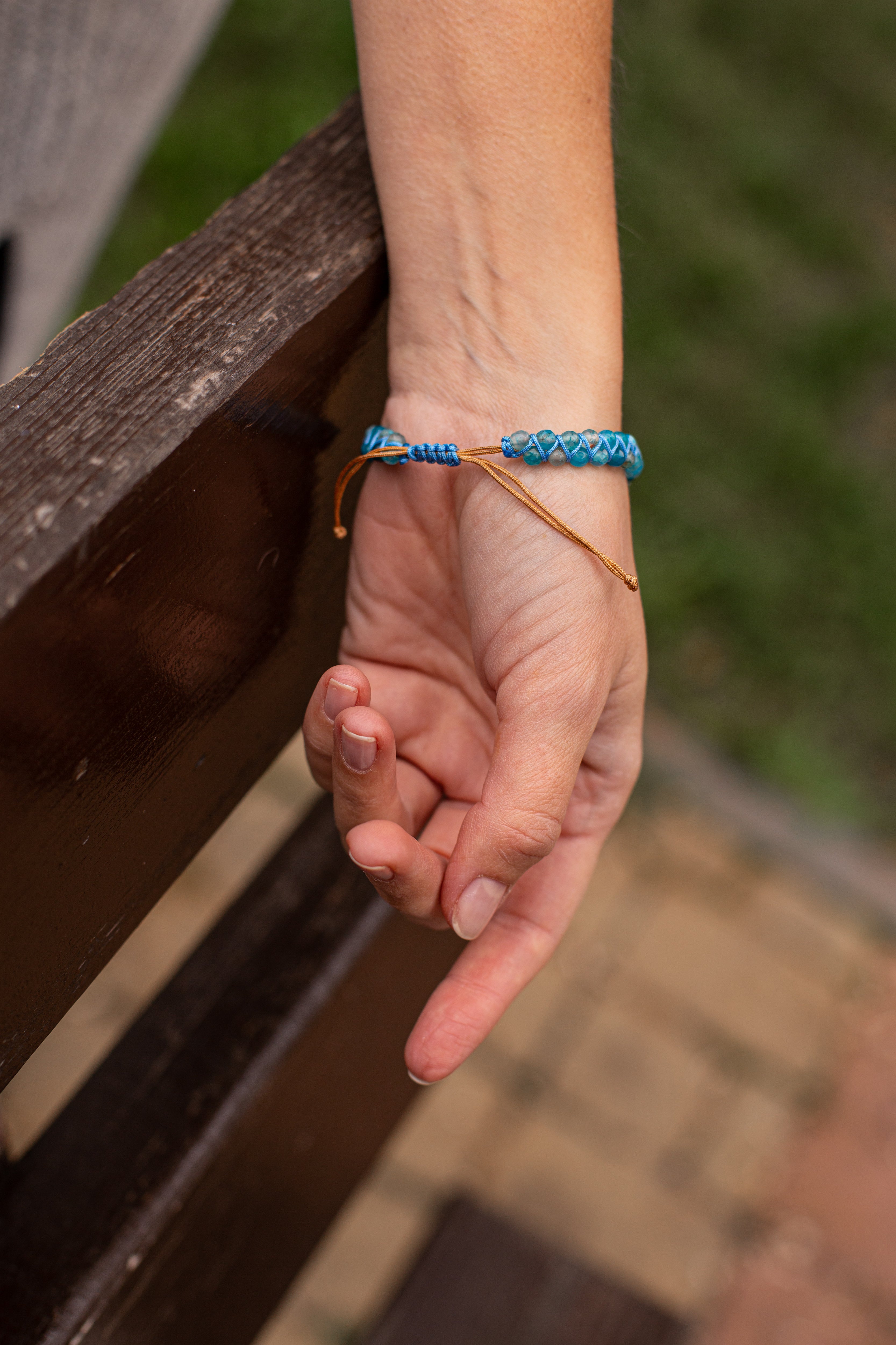 Liora Blue Opal Bracelet