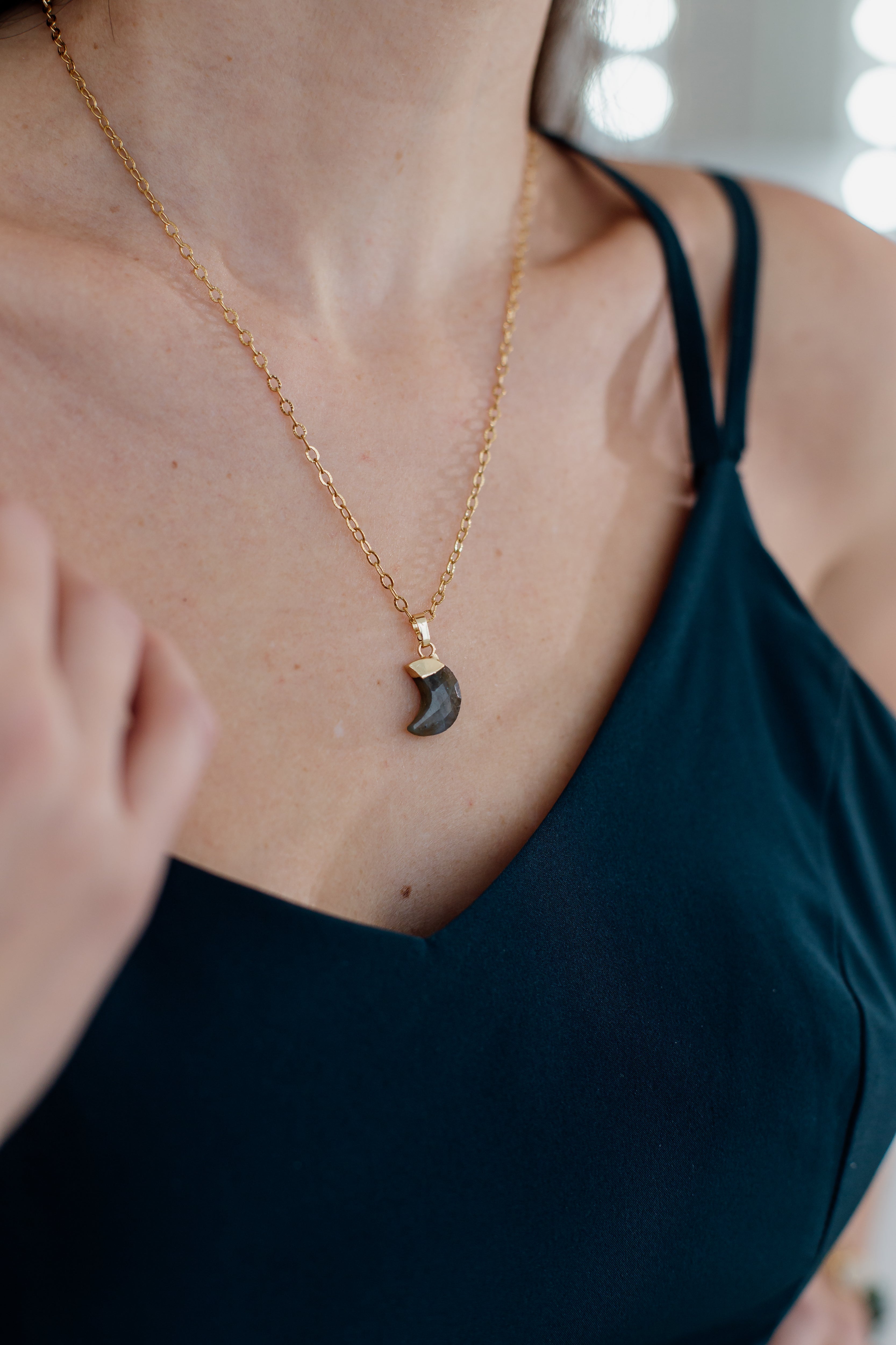Celestina Moonstone Necklace