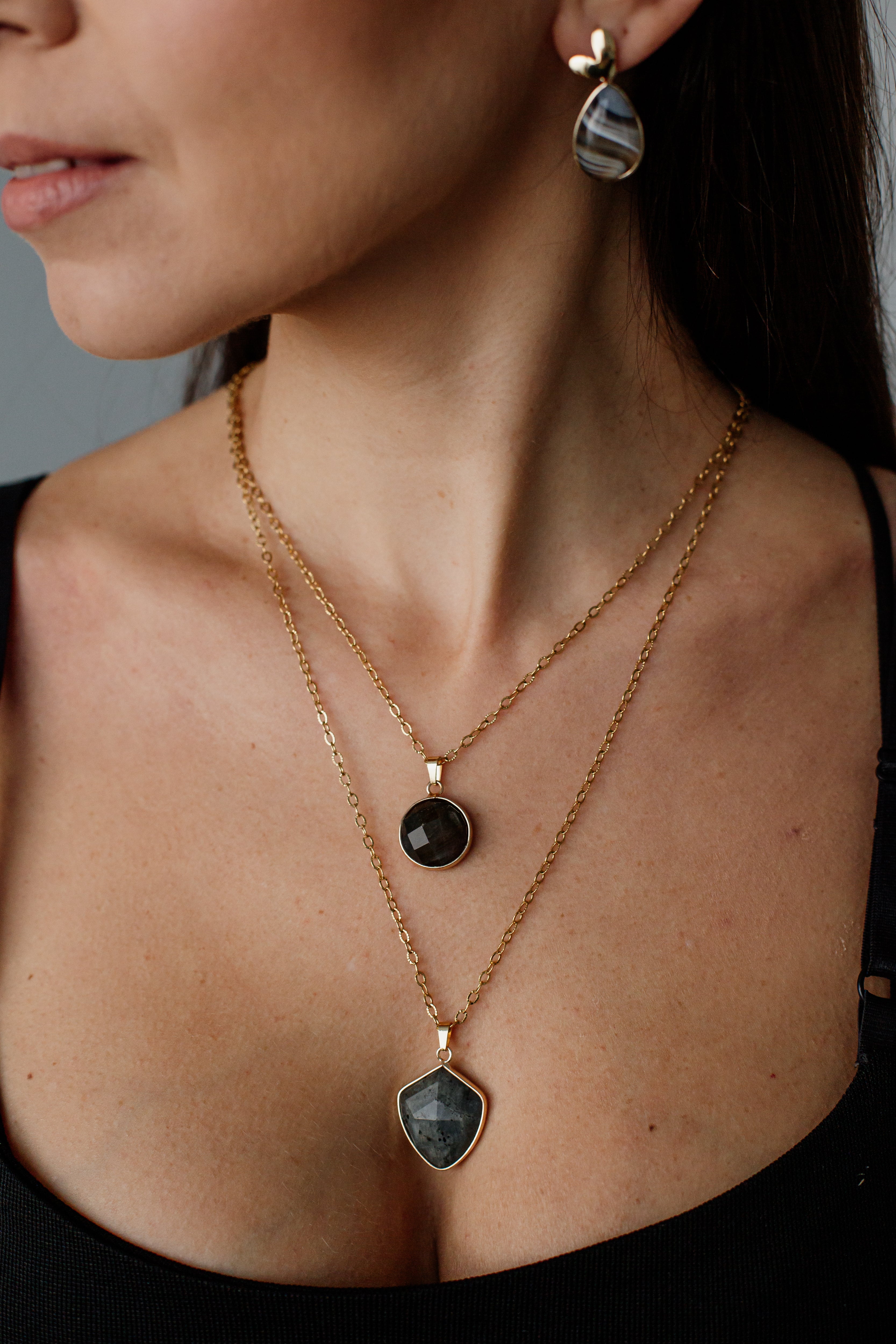 Valoria Labradorite Pendant Necklace